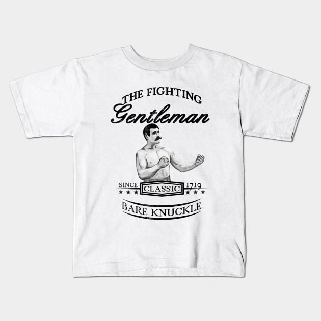 The Fighting Gentlemen Kids T-Shirt by Nicklas81